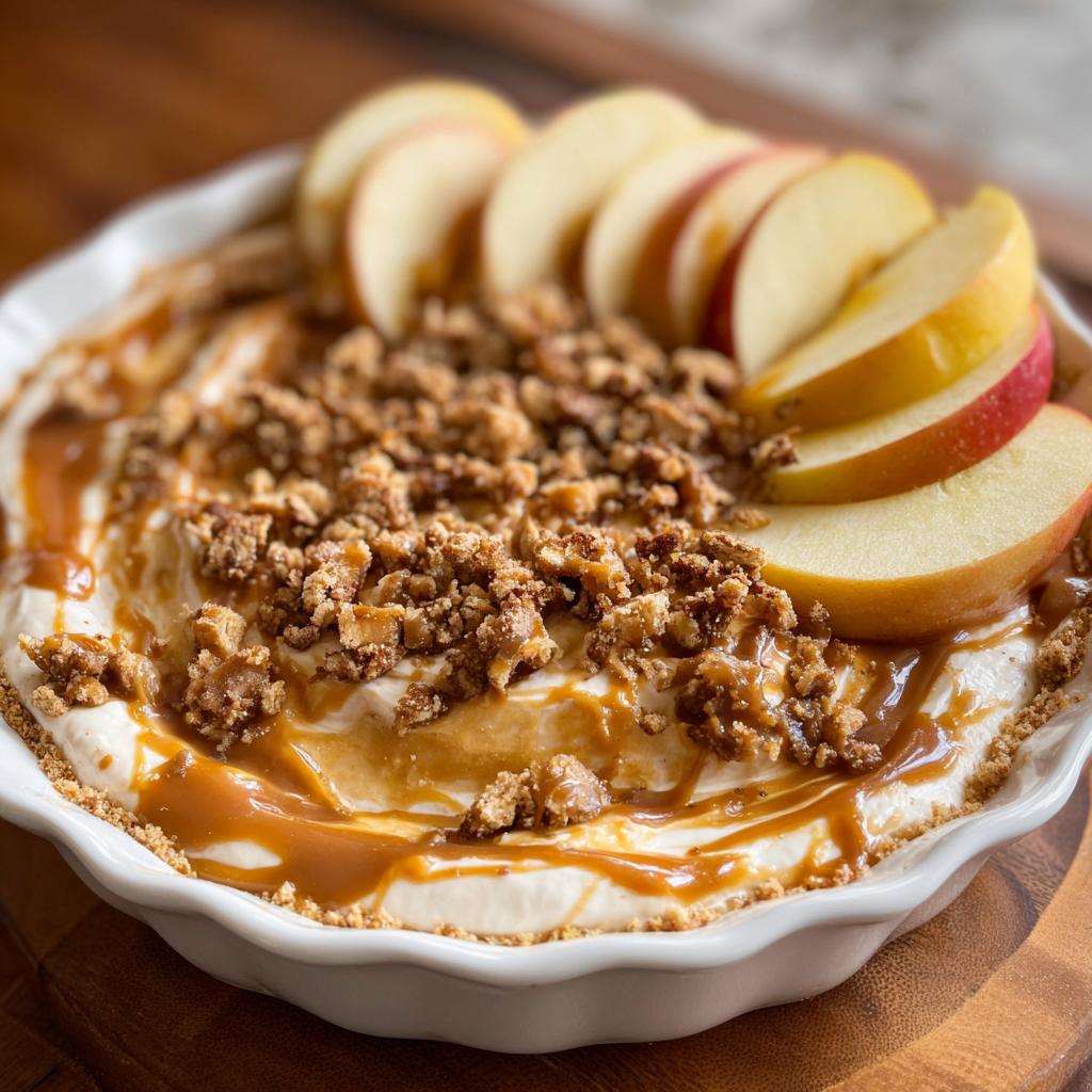 Amazing Caramel Apple Fruit Dip in 15 Minutes - Caramel Apple Fruit Dip - main visual representation