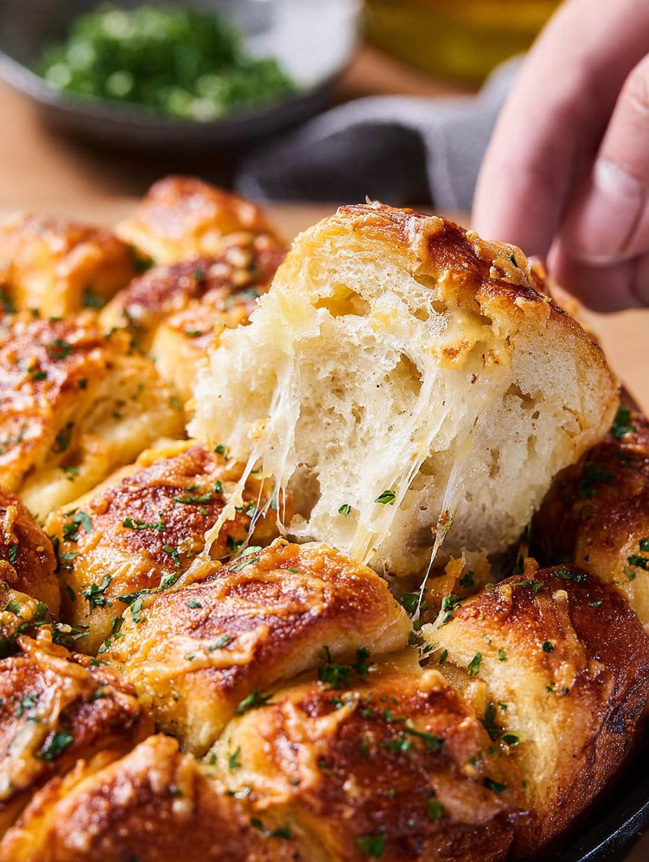 Cheesy Garlic Butter Pull: Amazing 12-Roll Recipe - Cheesy Garlic Butter Pull - additional detail