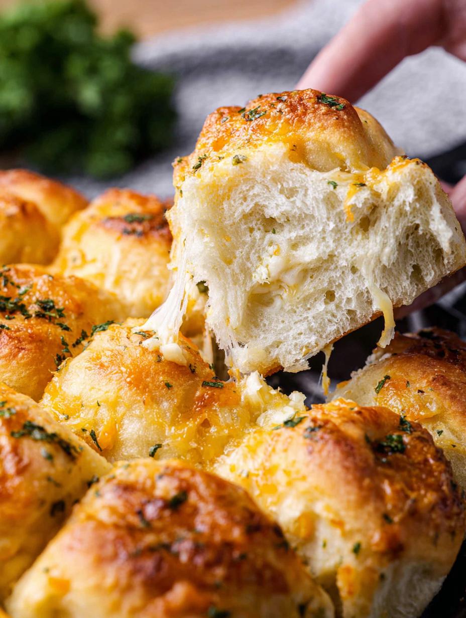 Cheesy Garlic Butter Pull