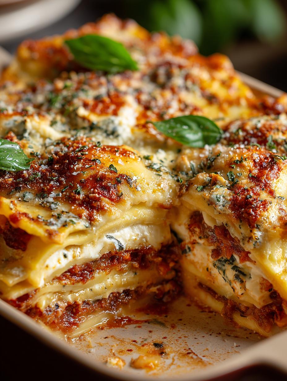 Cheesy Ravioli Bake: 1 Easy Recipe Tempts - Cheesy Ravioli Bake - main visual representation