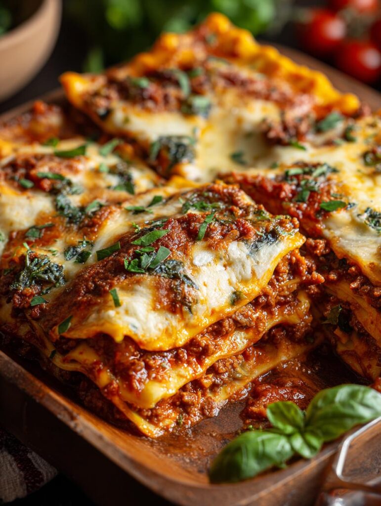 Cheesy Ravioli Bake