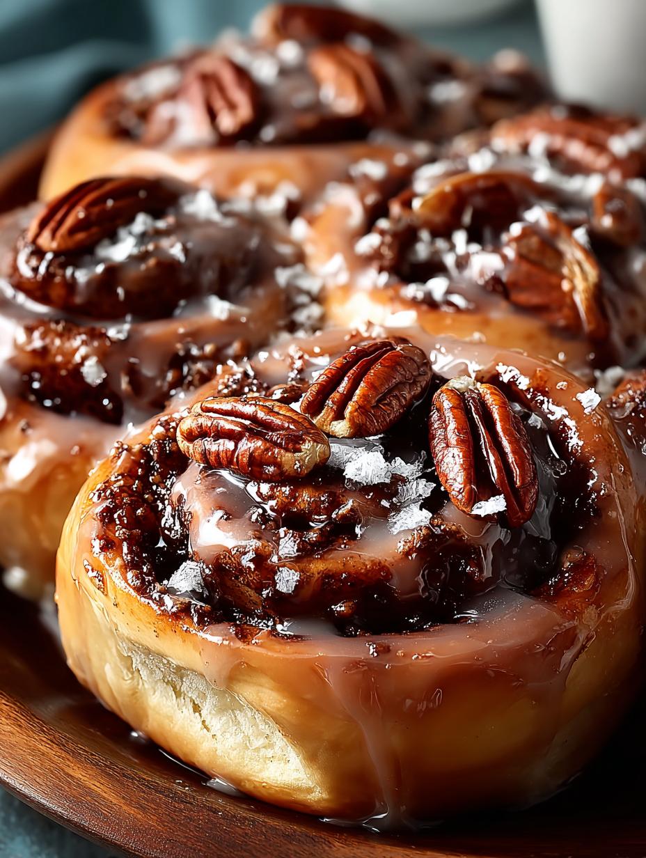 Chocolate Pecan Cinnamon Rolls: 12 Irresistible Gooey Delights - Chocolate Pecan Cinnamon Rolls - main visual representation