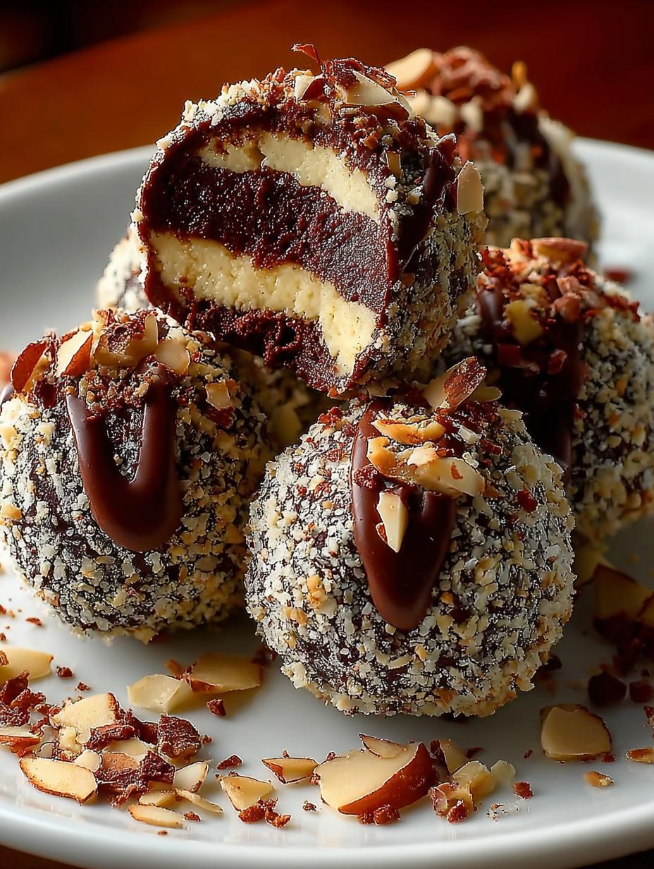Chocolate Ricotta Fudgy Truffles