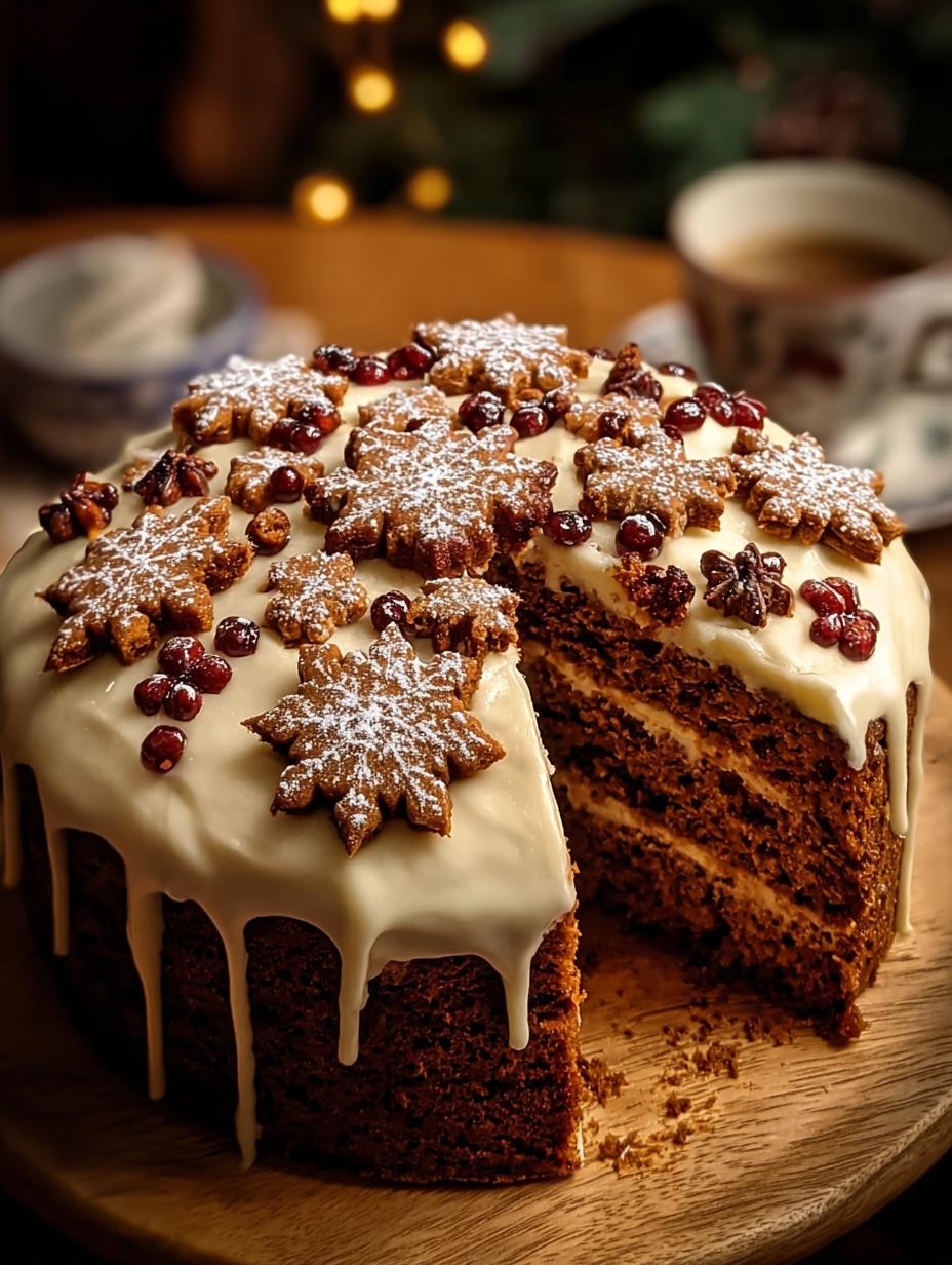 Christmas Gingerbread Cake Creamy: 1 Magical Recipe - Christmas Gingerbread Cake Creamy - additional detail