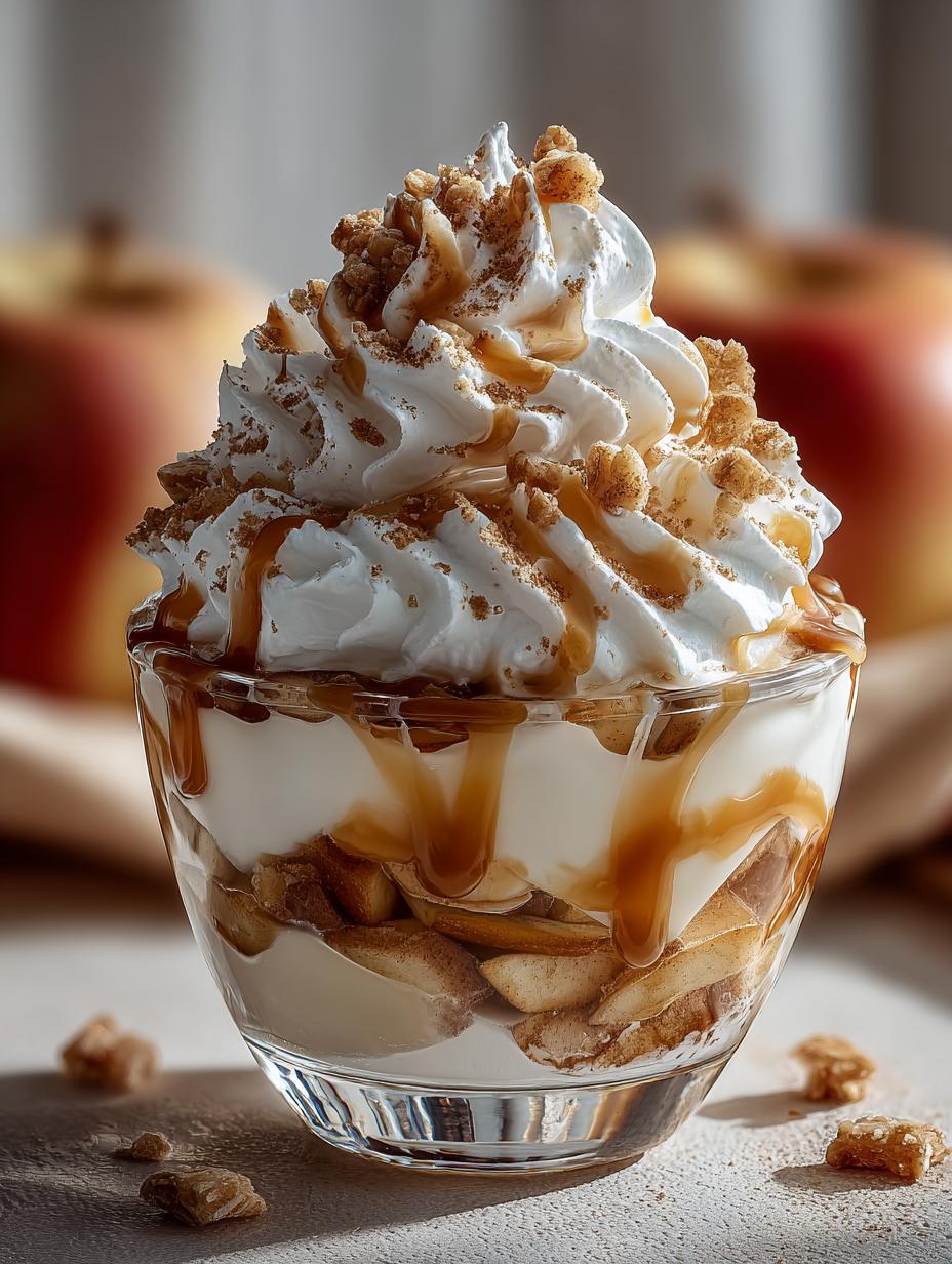 Cinnamon Apple Yogurt Swirl