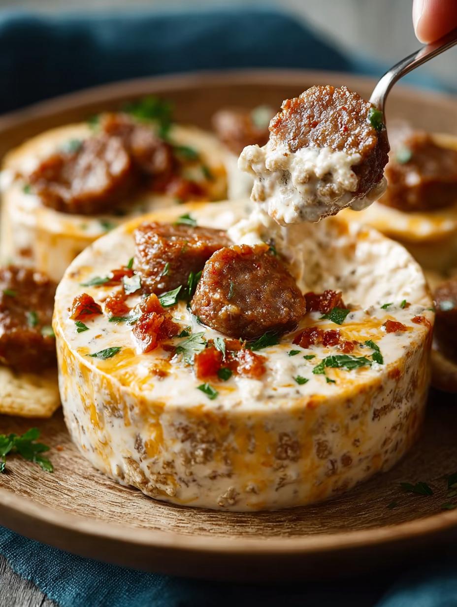 Cream Cheese Rotel Sausage