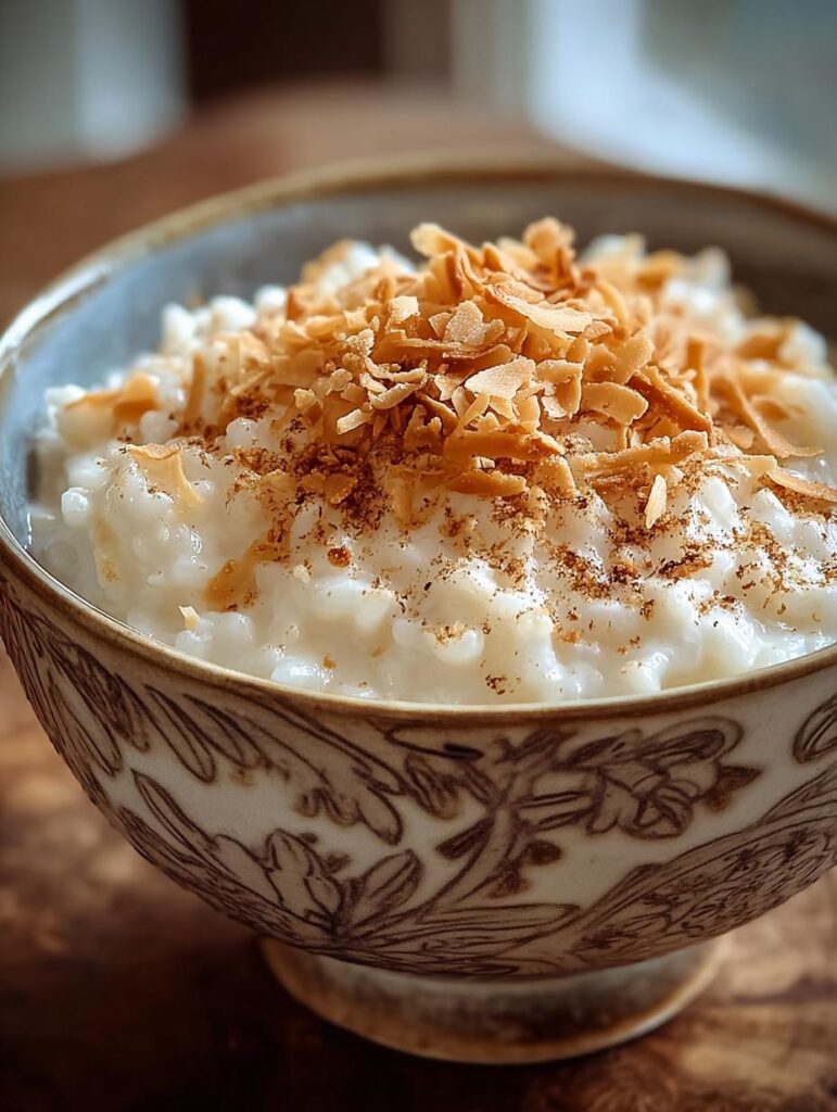 Creamy Coconut Rice Pudding