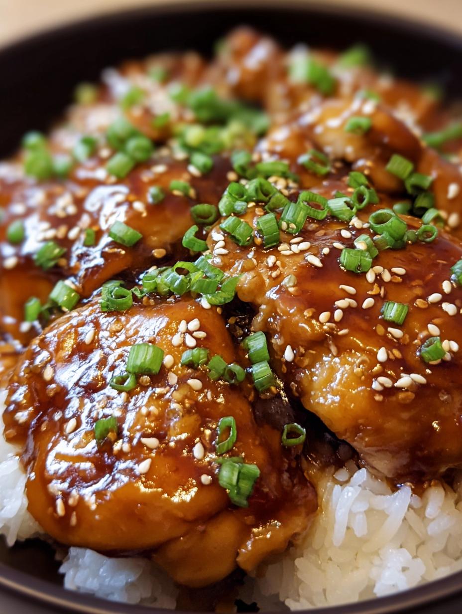 Crockpot Honey Garlic Chicken