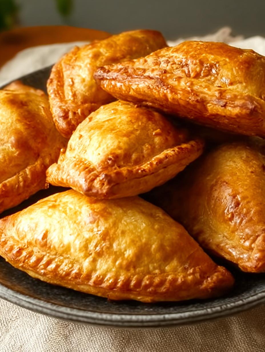 Perfect Curry Puffs: 1 Easy Recipe - Golden brown curry puffs ready to be enjoyed