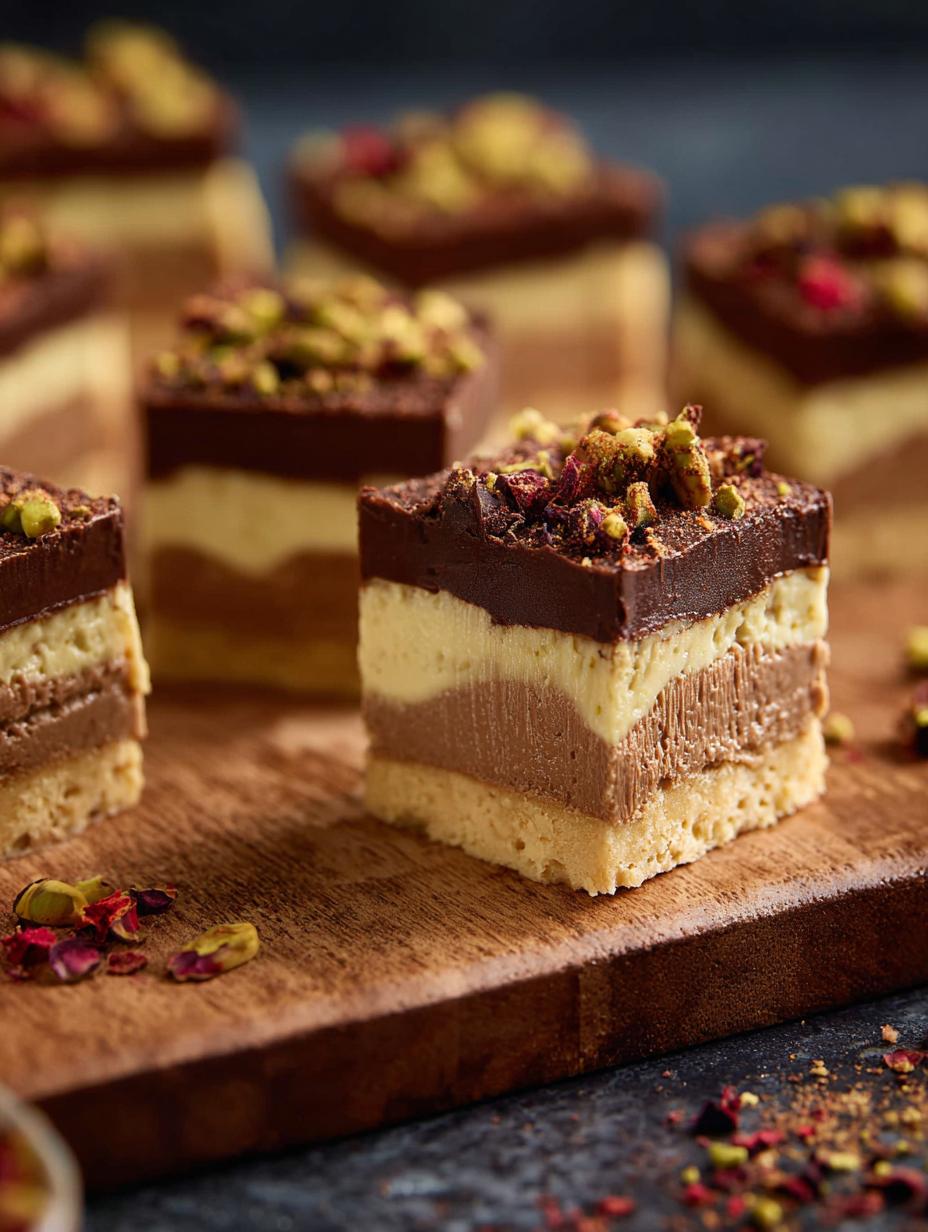 Irresistible Dubai Chocolate Fudge: 1 Magical Bite - Dubai Chocolate Fudge - main visual representation