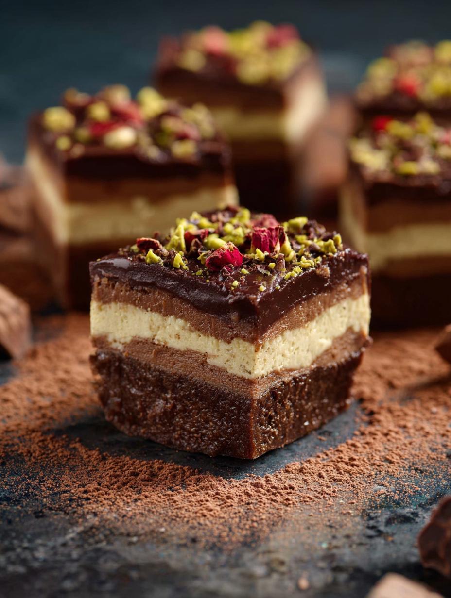 Irresistible Dubai Chocolate Fudge: 1 Magical Bite - Dubai Chocolate Fudge - additional detail