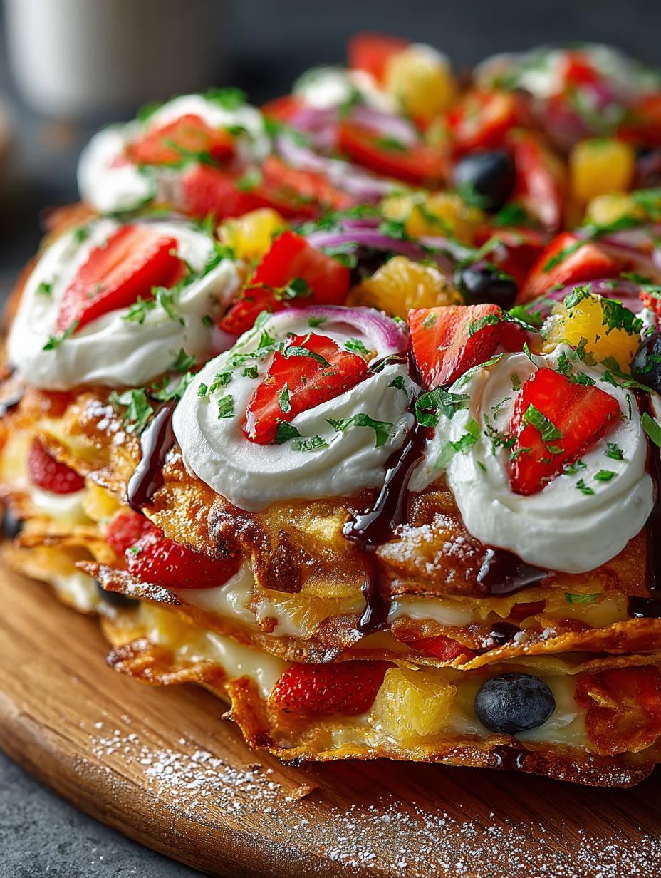 Fruit Pizza Nachos Supreme: 7 Reasons to Indulge - Fruit Pizza Nachos Supreme - main visual representation