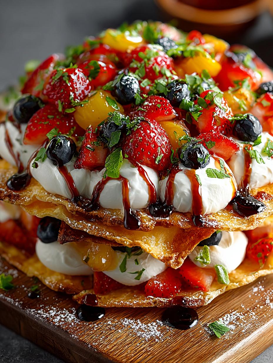 Fruit Pizza Nachos Supreme: 7 Reasons to Indulge - Fruit Pizza Nachos Supreme - additional detail