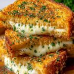 Garlic Bread Grilled Cheese