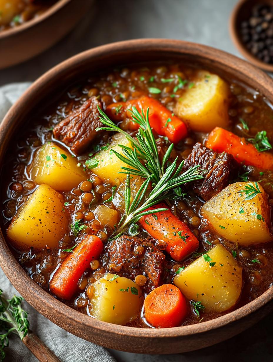 Hearty Vegan Stew Comfort