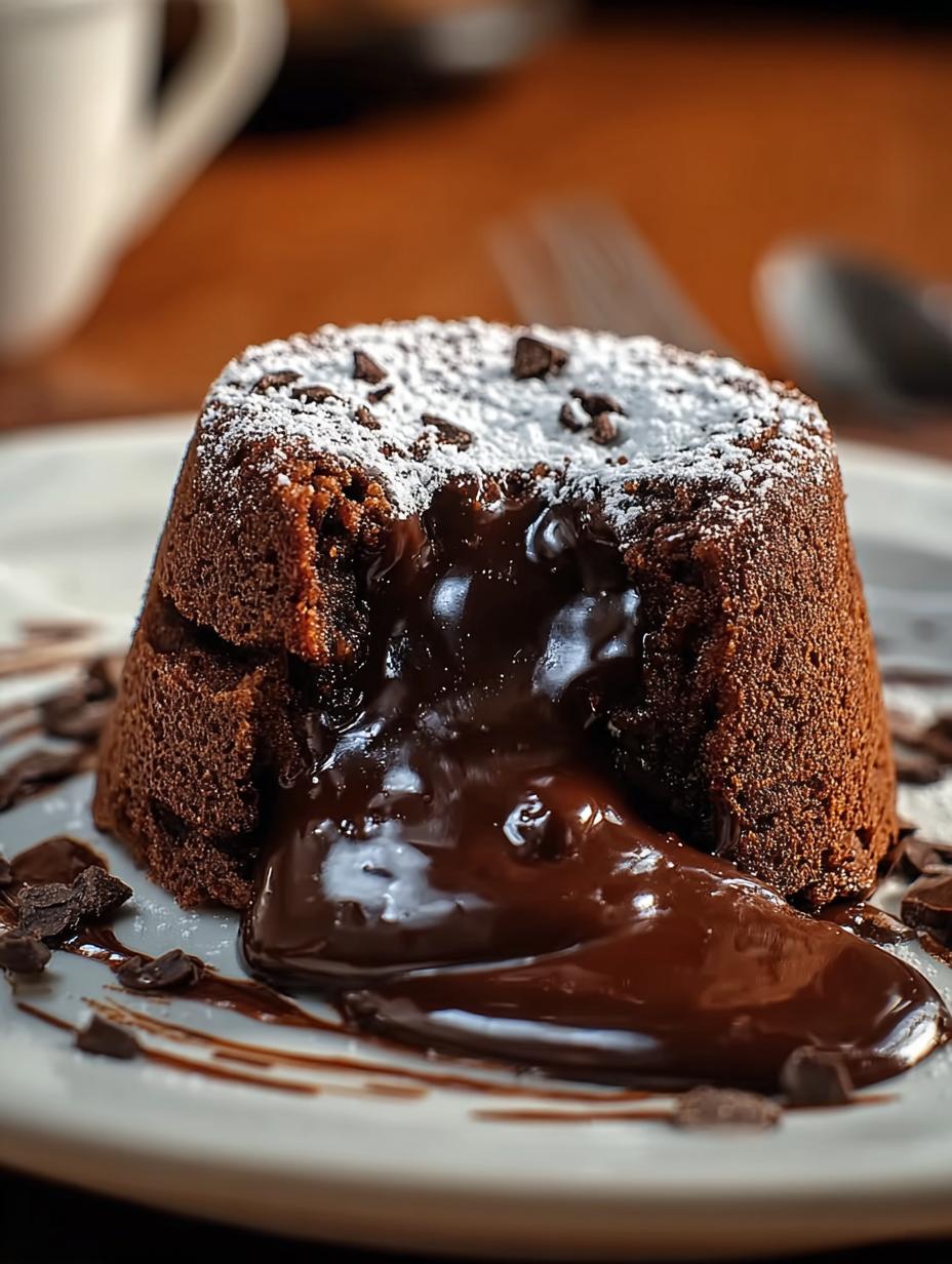 Irresistible Chocolate Lava Cake: 1 Amazing Recipe - Irresistible Chocolate Lava Cake - additional detail