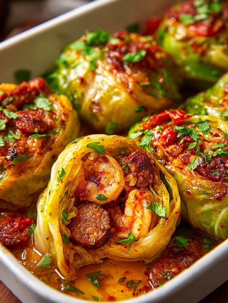 Keto Cajun Shrimp Sausage