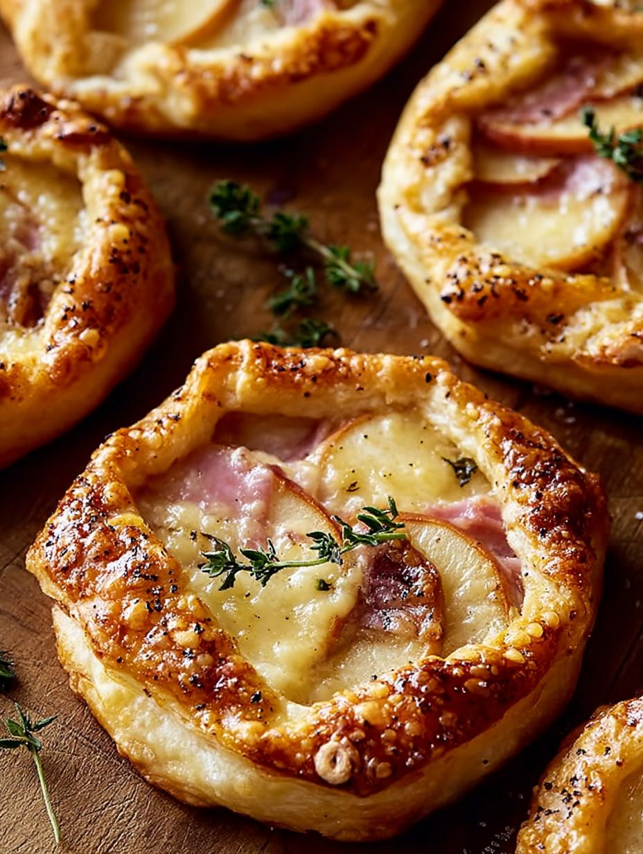 Mini Apple Ham Gruyere