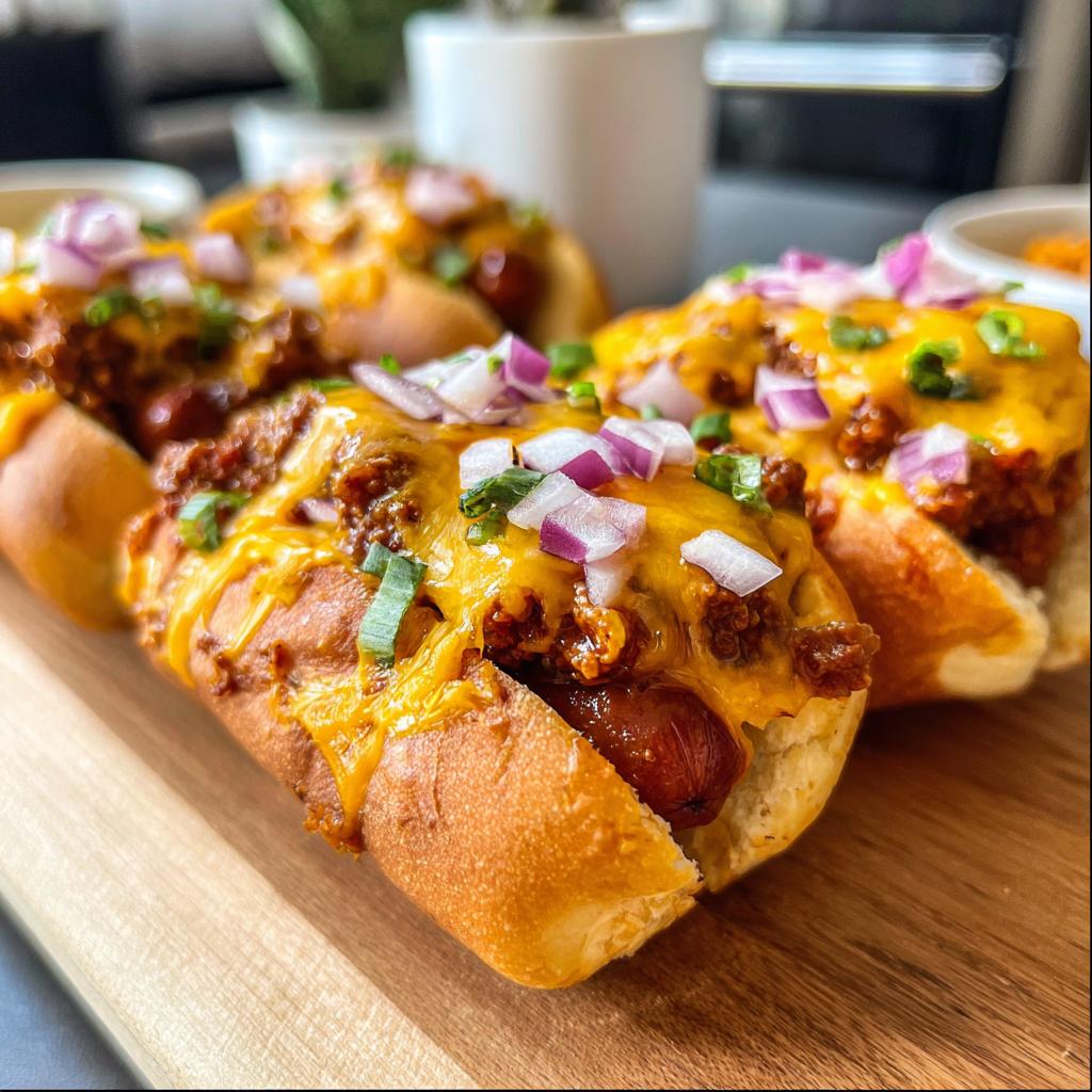Mini Chili Cheese Dogs: Amazing 20-Min Party Bites - Ingredients laid out