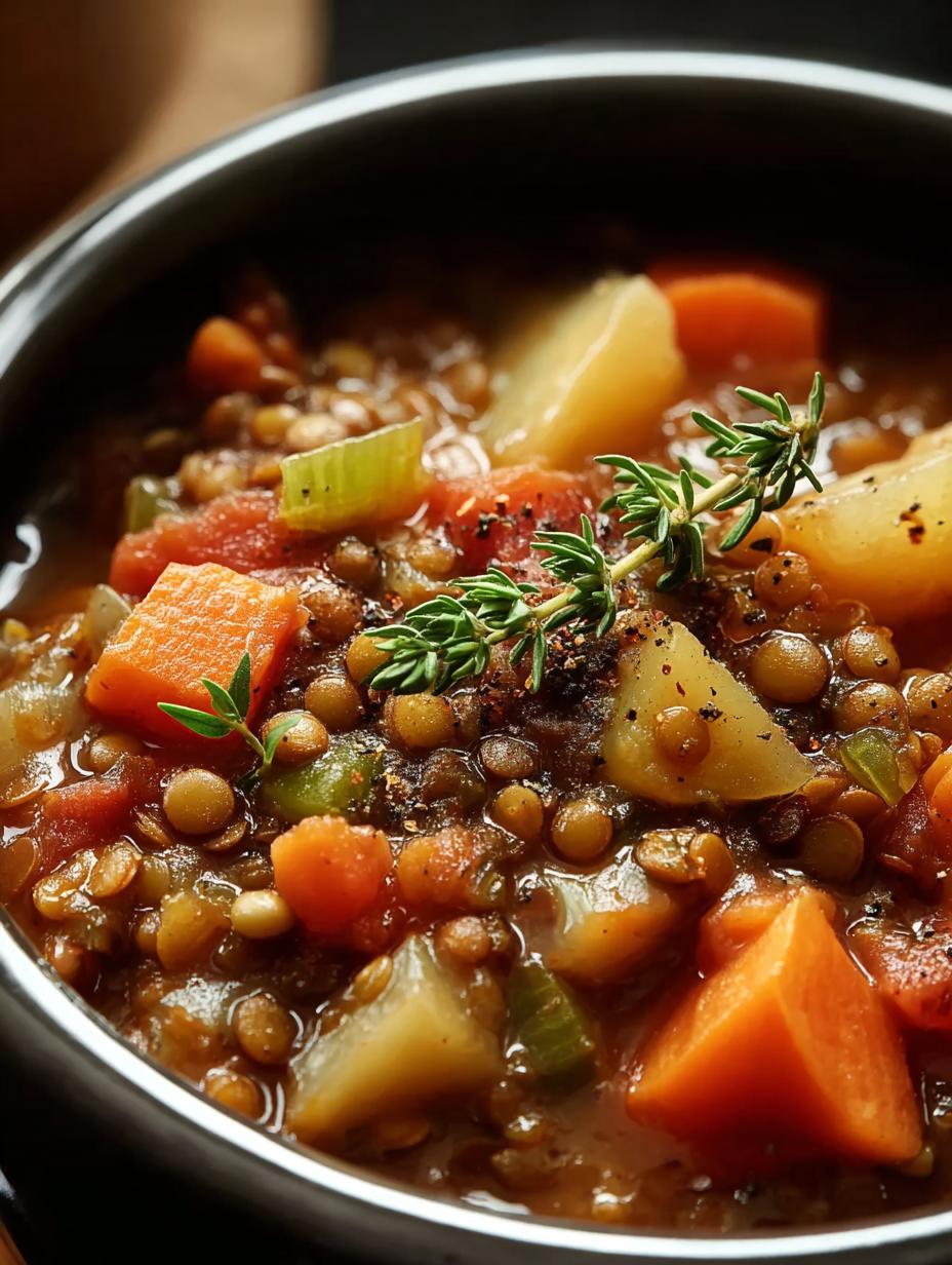Amazing One Pot Lentil Vegetable: 5 Stars - One Pot Lentil Vegetable - main visual representation