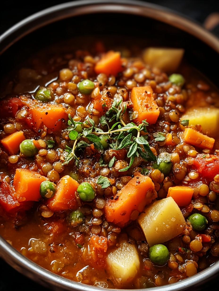 Amazing One Pot Lentil Vegetable: 5 Stars - One Pot Lentil Vegetable - additional detail