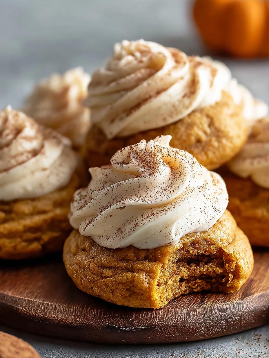 Pumpkin Cookies Fall Dessert