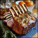Roast Rack Lamb Apricot