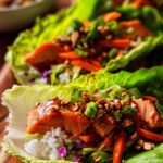 Salmon Lettuce Wraps
