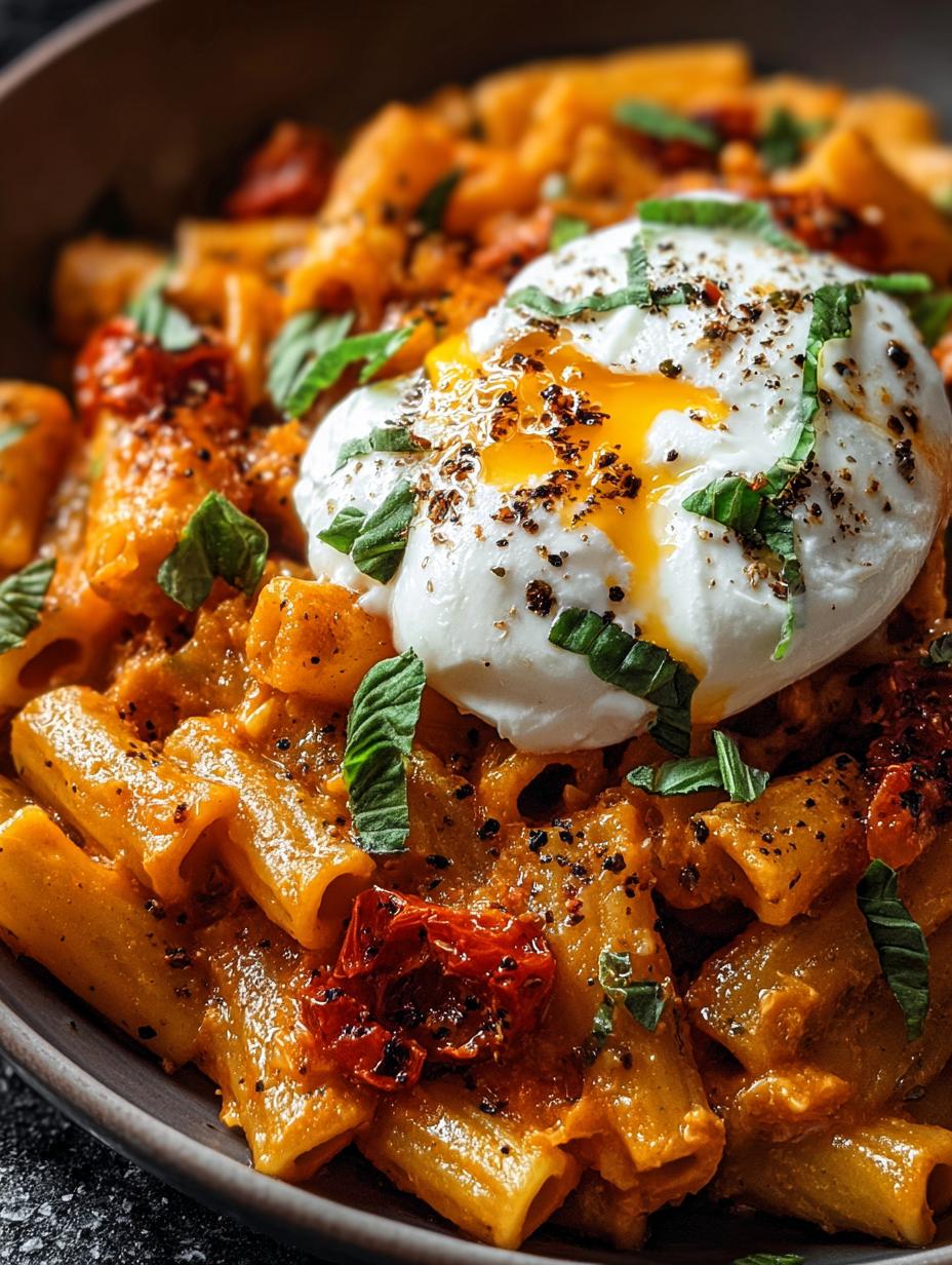 Silky Red Pepper Sun: Amazing 15-Min Creamy Pasta - Silky Red Pepper Sun - main visual representation