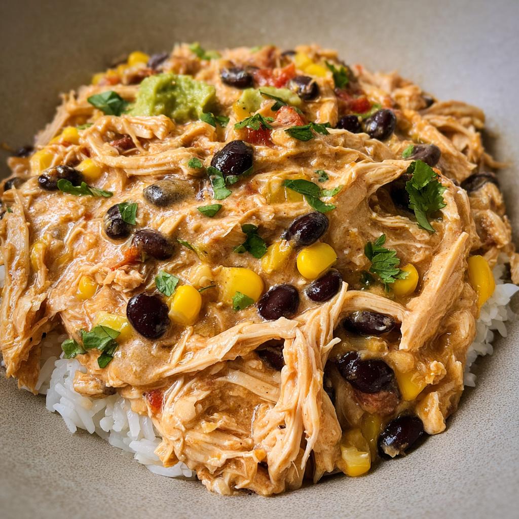 Slow Cooker Creamy Fiesta