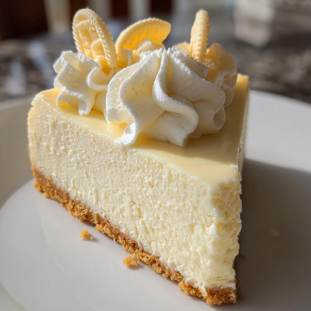 White Chocolate Cheesecake: Indulgent 1-Hour Bake - White Chocolate Cheesecake - additional detail