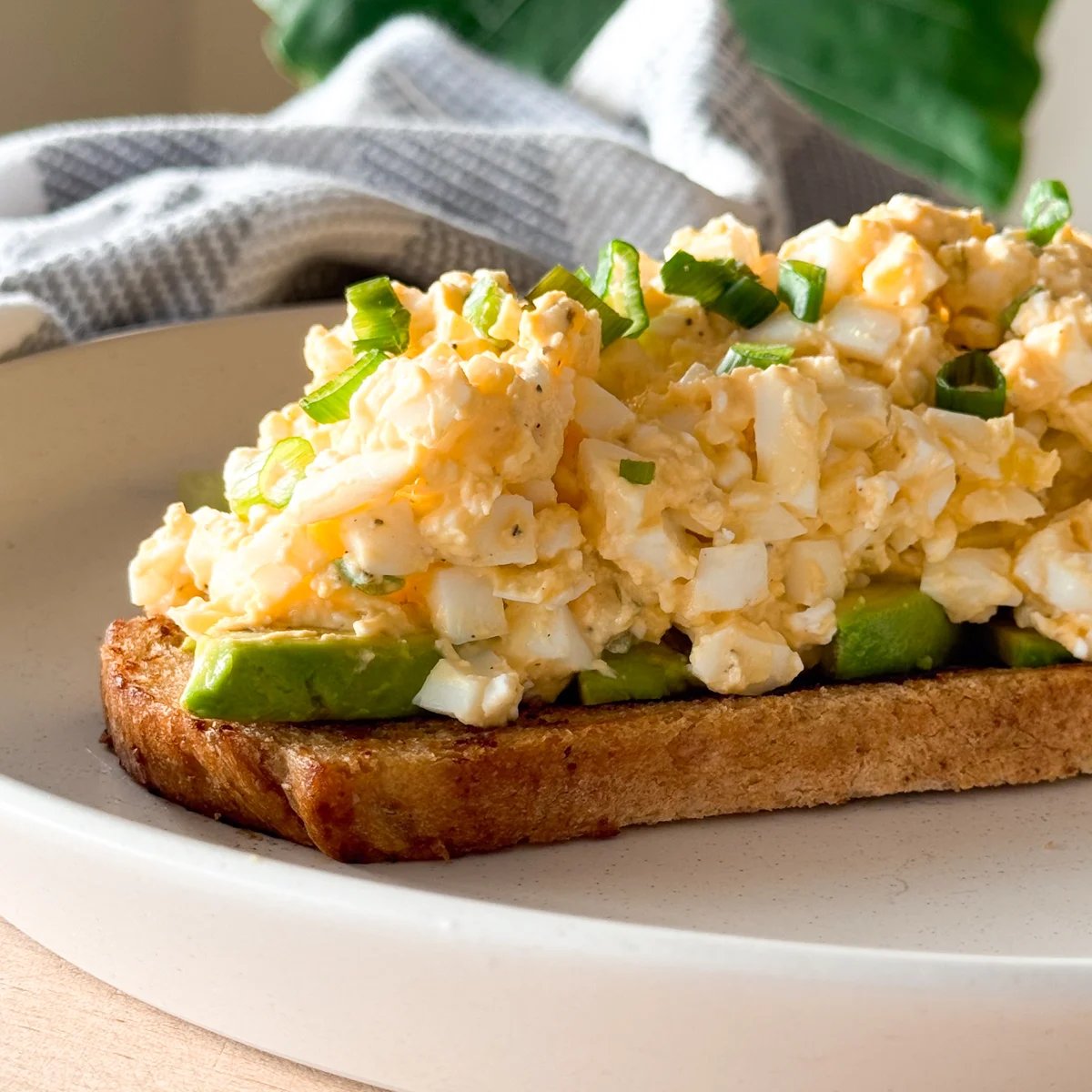 Egg Salad with Cottage Cheese - no mayo!