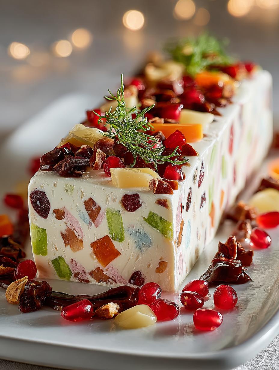 Indulge in 7 Layers of Terrazzo Jelly Cheesecake Terrine - Terrazzo Jelly Cheesecake Terrine - additional detail