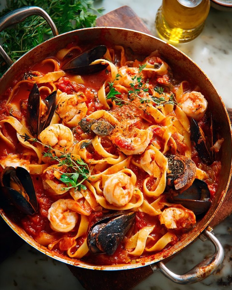 Seafood Marinara Pasta