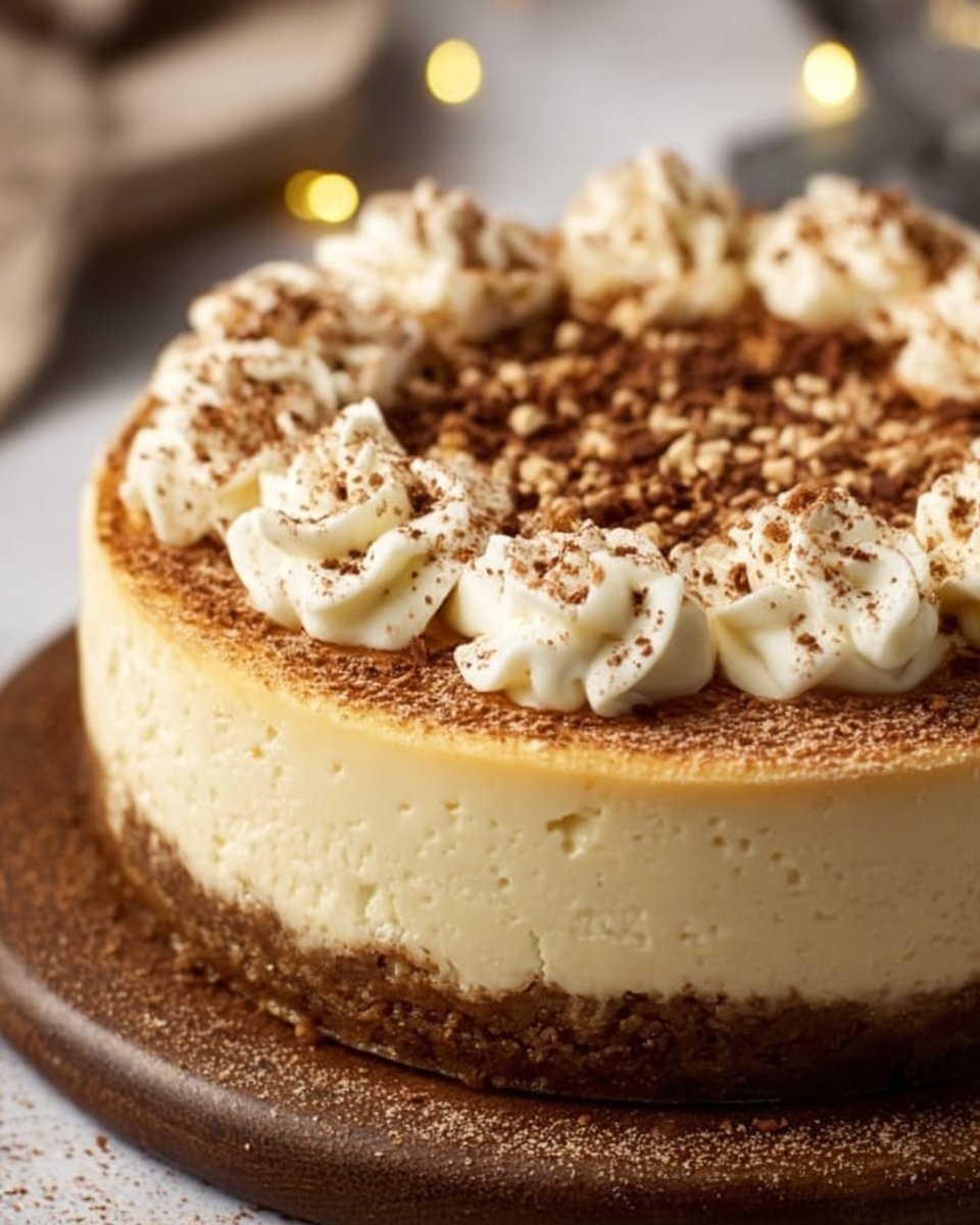 Eggnog Cheesecake