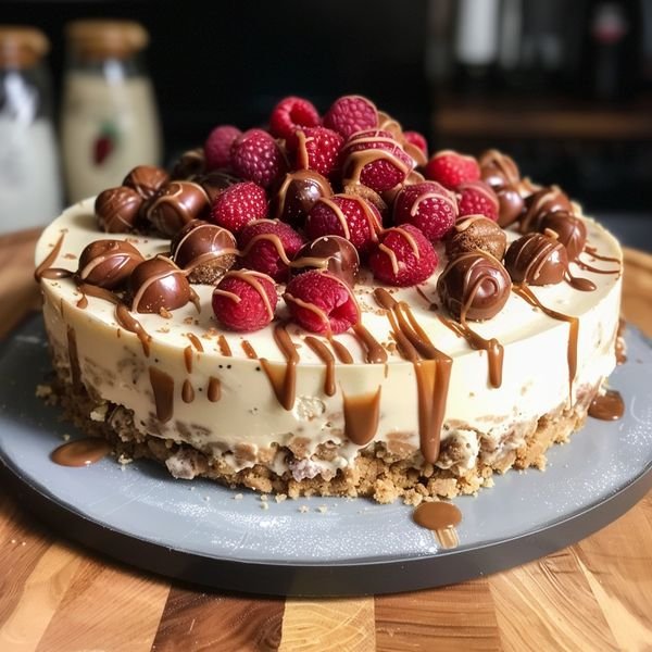 Maltesers and Baileys Cheesecake