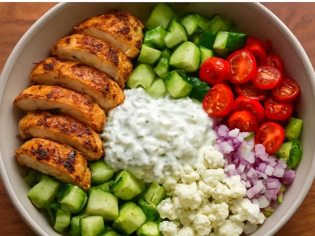 Greek Chicken Bowls