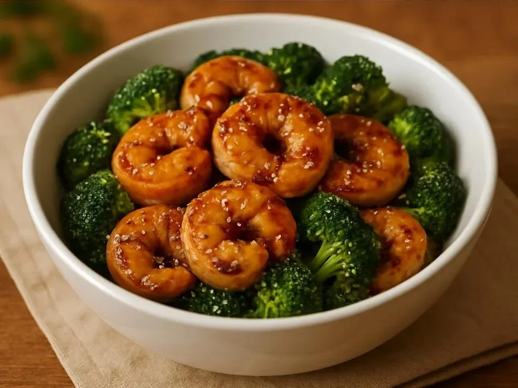 High-Protein Honey Garlic Shrimp